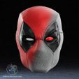 10.jpg Comic Deadpool Mask 3D Print File STL