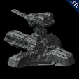 29.png Tanks & Turrets – 3D Printable Set