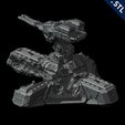 29.png 戦車と砲塔 – 3Dプリント用セット