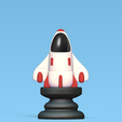 Cod1609-Space-Chess-Spaceship-1.png Space Chess - Spaceship - Rook