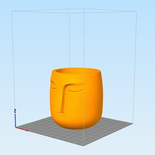 simplify.jpg Datei STL Minimalist Pot Flower・Design für 3D-Drucker zum herunterladen, eddycp