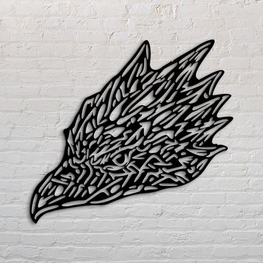 Radon_WallArt-2.jpg Godzilla Rodan Wandkunst