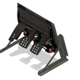 Állítható-pedáltartó-5.png DIY F1-GT Inverted Adjustable pedal holder for FANATEC and LOGITECH pedals