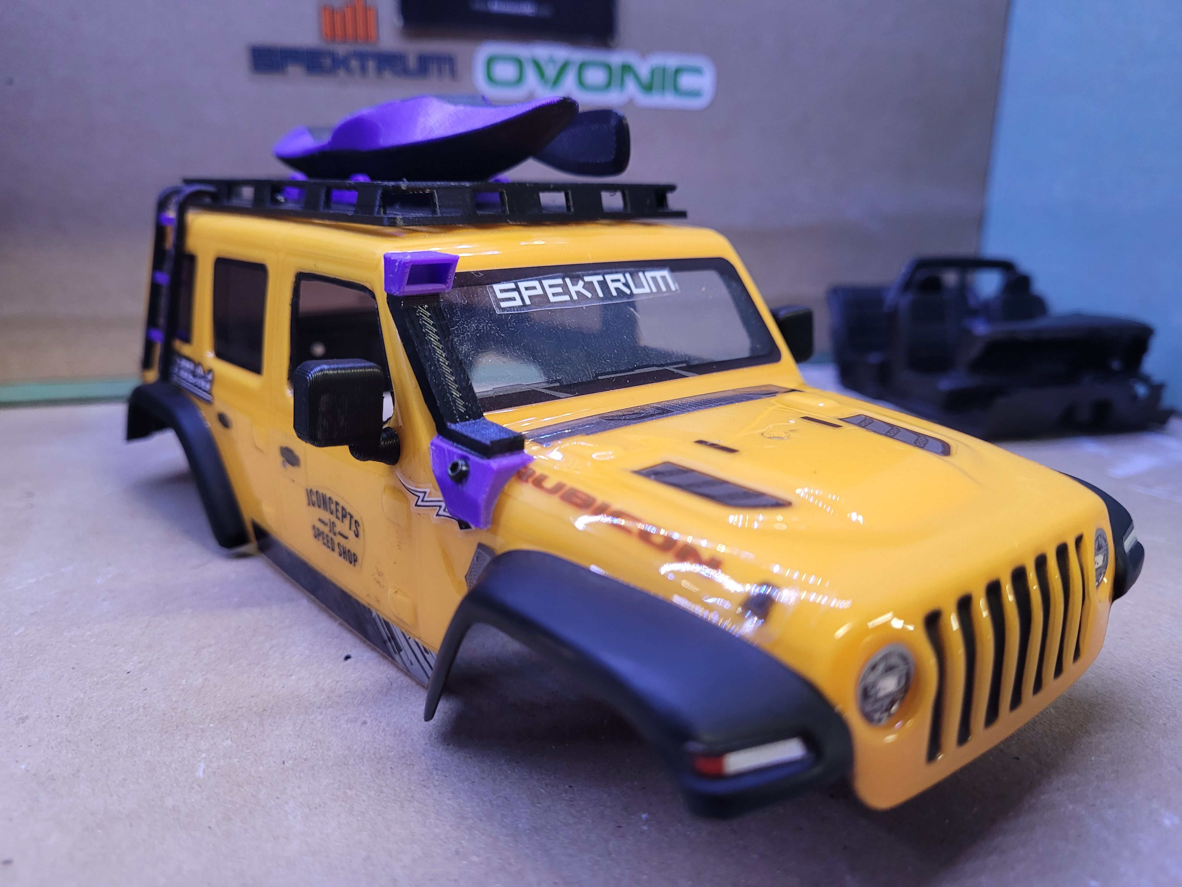 Free STL file SCX24 JEEP MIRRORS・3D printable model to download・Cults