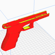 cura_view.PNG Free STL file glock lower airsoft・3D printable model to download