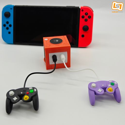3D file Mythical GameCube: 13 Switch Games in a 5cm Legend