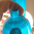 cage.jpg Bong with Lithophane of Nicolas Cage as Superman