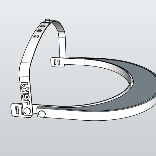 COVID19 Protector Mod. JSK1 3D model