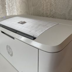 IMG_1025.jpg Archivo 3D gratuito Tapa de impresora HP LaserJet Pro M15w・Objeto imprimible en 3D para descargar