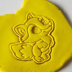 7.jpg Файл STL Lady fox cookie cutter・3D-печатная модель для загрузки