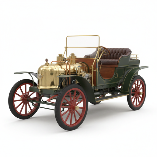 Stanley Steamer Runabout car garage STL, drag muscle car STL, 1:24 car STL, 1980s sports car STL, realistic car STL, British classic car STL, touring car STL, car wall art STL, roadster STL, car 3D model, car workshop STL, car keychain STL, sedan STL, car