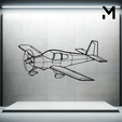 rv-10-angle.png Wall Silhouette: Airplane Set