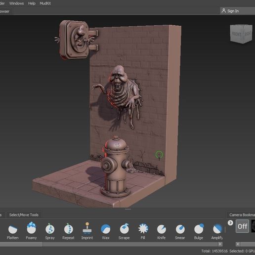 c68126fa-8d7e-4fd3-a5c9-6524dfb7da0a.jpg Ghostbusters Slimer 3D Printable Diorama