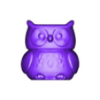 owl_planter_model.stl Hibou Jardinière | Pot