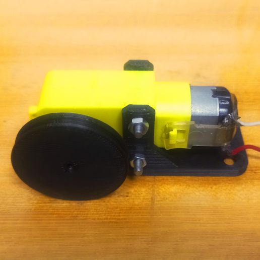 10095c06-56c9-43e8-b7cb-dc2a13b6d1b8.jpg Pulley for 6V DC motor gear box