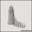 Vermilion-Lighthouse-5.jpeg VERMILION LIGHTHOUSE - N (1/160) SCALE MODEL LANDMARK