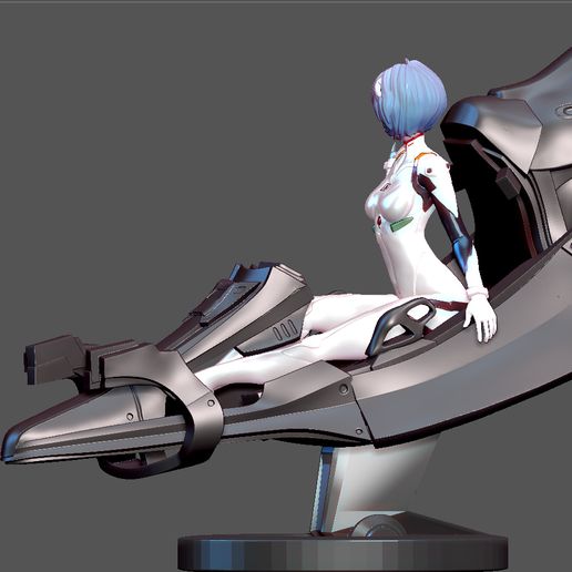 🔌 REI ASUKA COCKPIT ENTRY PLUG PACK EVANGELION GIRL STATUE CUTE PRETTY ...