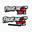 Screenshot-2024-03-12-163158.png FRIDAY THE 13TH PART 2 V2 Logo Display by MANIACMANCAVE3D