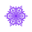 snowflake_set1_2.STL floco de neve