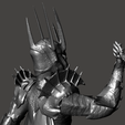 5.png SAURON THE DARK LORD LOTR LORD OF THE RINGS HI-POLY STL for 3D printing