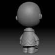 Charlie_NoHat_Back_Right.jpg Charlie Brown 3D Print - Regular and Christmas