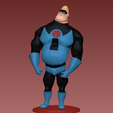 2.png Bob Parr Mr. Increíble de la película de dibujos animados Los Increíbles