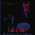 Mesa-de-trabajo-1_8.png 👺Lock By The Nightmare Before Christmas character sculpture 3D STL (KEYCHAIN)👺