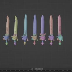 BA_Bladeguard.jpg STL-Datei Blutige Schwerter herunterladen • Design für den 3D-Druck, hoglbuachan