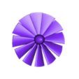 fan2.stl Modèle de moteur à réaction basé sur DMEM par Toole