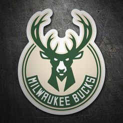 autocollants-nba-milwaukee-bucks-bouclier.jpg Milwaukee basketball team key chain