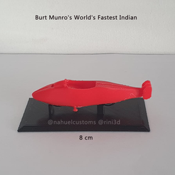 munro.png Fichier STL L'Indien le plus rapide du monde de Burt Munro - Record de vélo・Modèle imprimable en 3D à télécharger