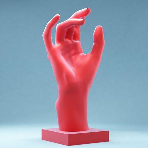 Hand 5: At ease 3D model