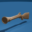 gunn11.png Фэнтези мушкетон миниатюра STL файл