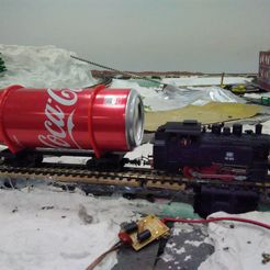 coca-cola.jpg Free STL file The Coca-cola Wagon in HO scale 1:87・3D print object to download