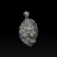 c5zxd-21zx1dc21szd54fc45sd45.jpg Lion Pendant V2 3D print model