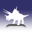 dinosaur5.png Triceratops - Dinosaur toy Design for 3D Printing