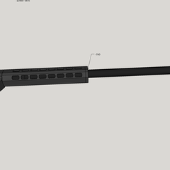 1.png 3D file Barrett m 82 Sniper rifle 1/1 prop・3D print model to download