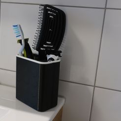 20230912182410_IMG_1792.jpg STL file toothbrush holder・3D print design to download