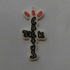 🌵 Cactus Jack keychain (Travis scott)・ STL File for 3D printing