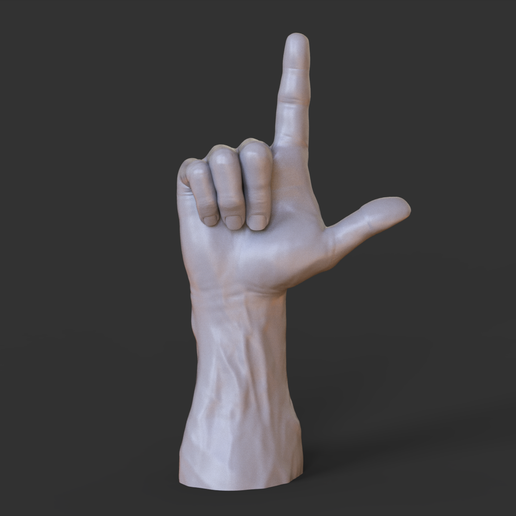 003.png Male Hand Pose - Gesture - 08