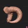 12.jpg Goat Horns - Satan Horns 3D print model