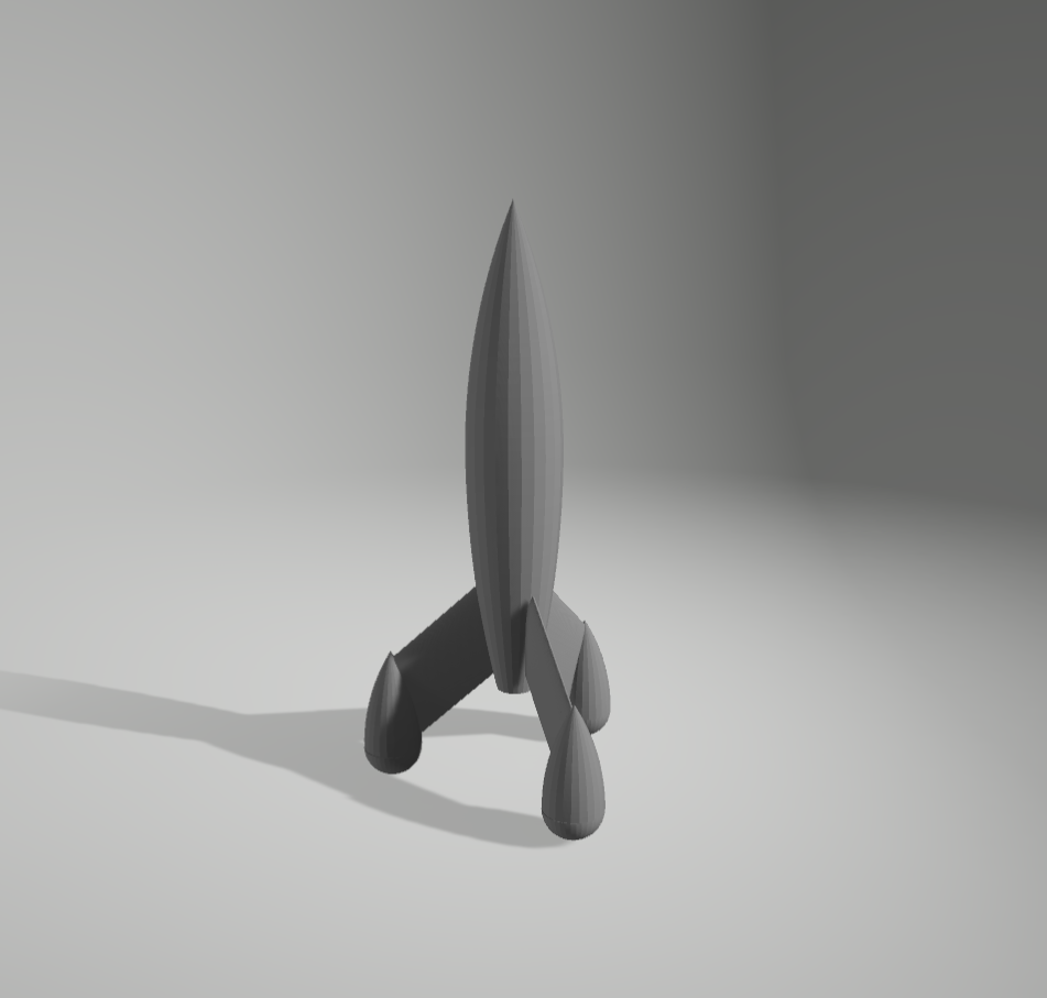 Download STL file Rocket • 3D print design ・ Cults
