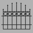 ogrodzenie-2_2.png STL-Datei Zaun v2 - 1:35・3D-druckbares Modell zum herunterladen