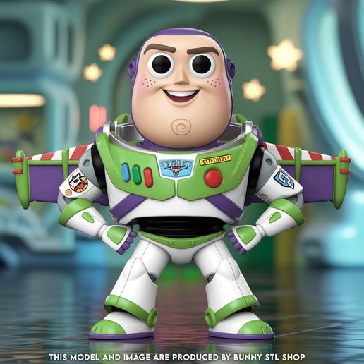 Buzz Lightyear Chibi – Toy Story 3D model