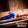 MMM_Axolotl004.jpg Datei 3D Bezaubernder Axolotl mit Gelenk, bedruckter Körper, einrastbarer Kopf, niedlicher Flexi・Design für 3D-Drucker zum herunterladen