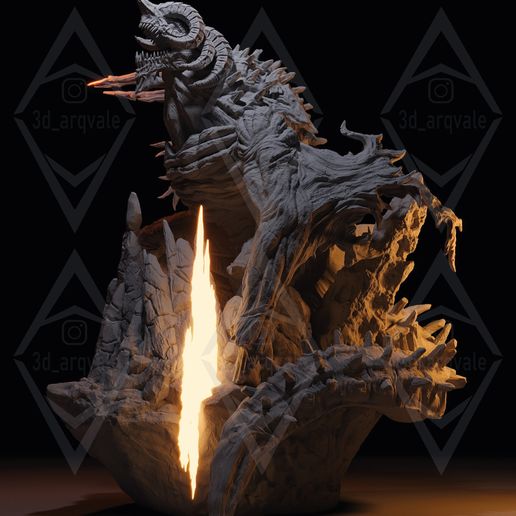 💍 Bayle The Dread・ 3D File for 3D printing・Cults