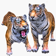 portada2kujh48o.png TIGER DOWNLOAD Bengal TIGER 3d model animated for blender-fbx-unity-maya-unreal-c4d-3ds max - 3D printing TIGER CAT CAT
