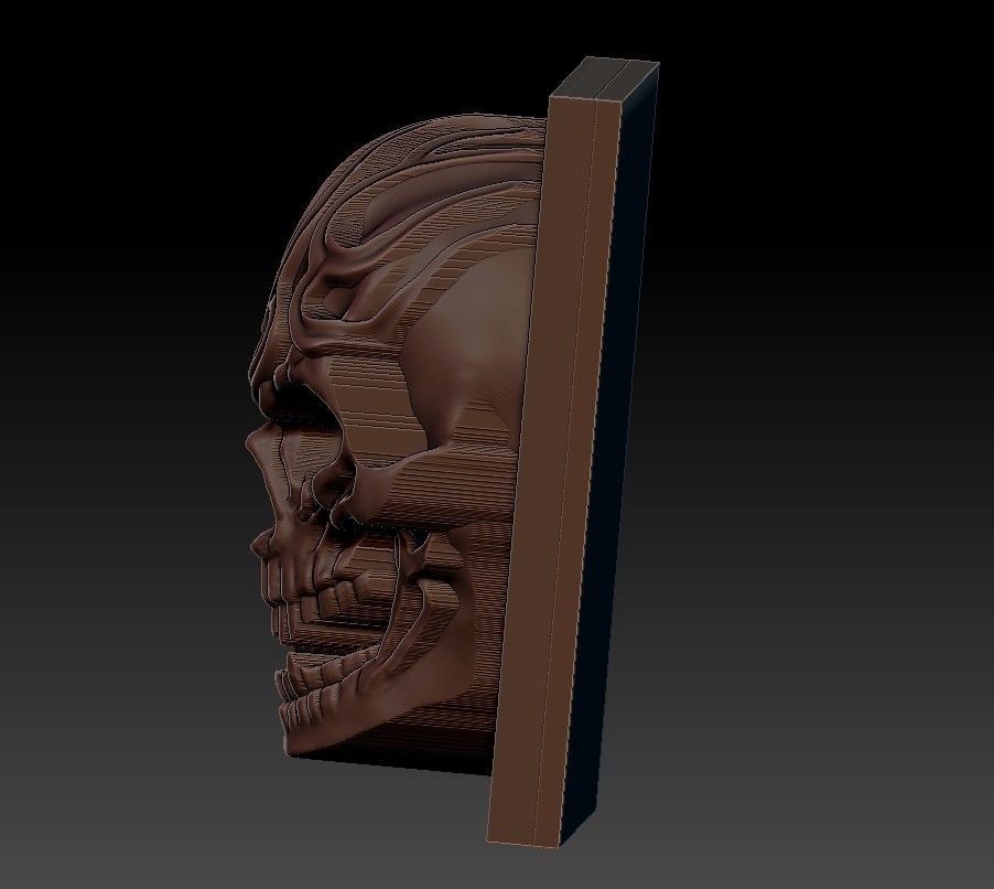 artistic_skull4.jpg Download free STL file artistic skull • 3D printable model, stlfilesfree