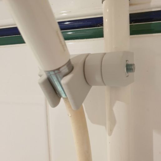 STL file Shower head holder・3D print design to download・Cults
