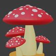 4-MUSHROOMS.jpg Mushrooms cluster